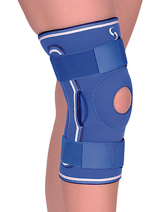 GINOCCHIERA TUBOLARE IN NEOPRENE CON ASTE ARTICOLATE
