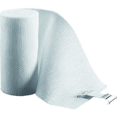 Bendaggio elastico 12cm x 2mt bianco