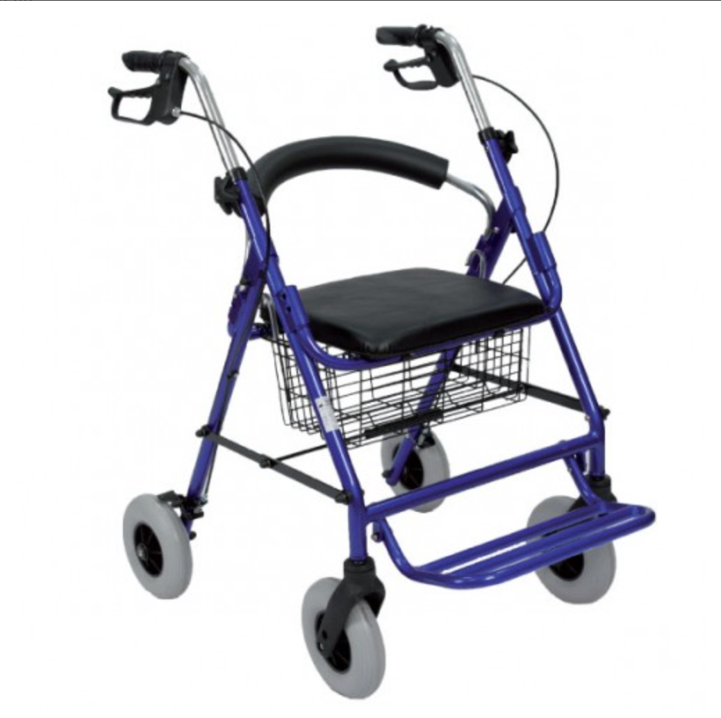 ROLLATOR IN ALLUMINIO DOPPIA FUNZIONE