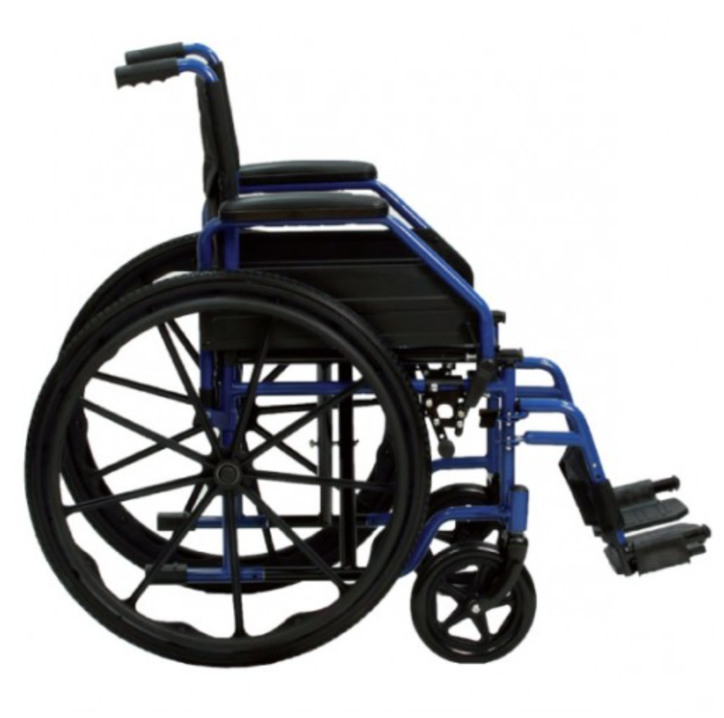 CARROZZINA BASIC AUTOSPINTA RUOTE IN PVC