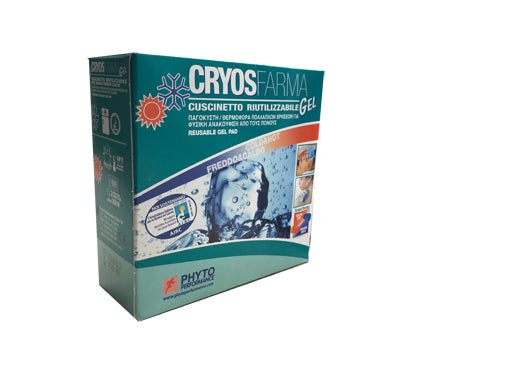 Cryos farma gel cuscinetto riutilizzabile caldo/freddo