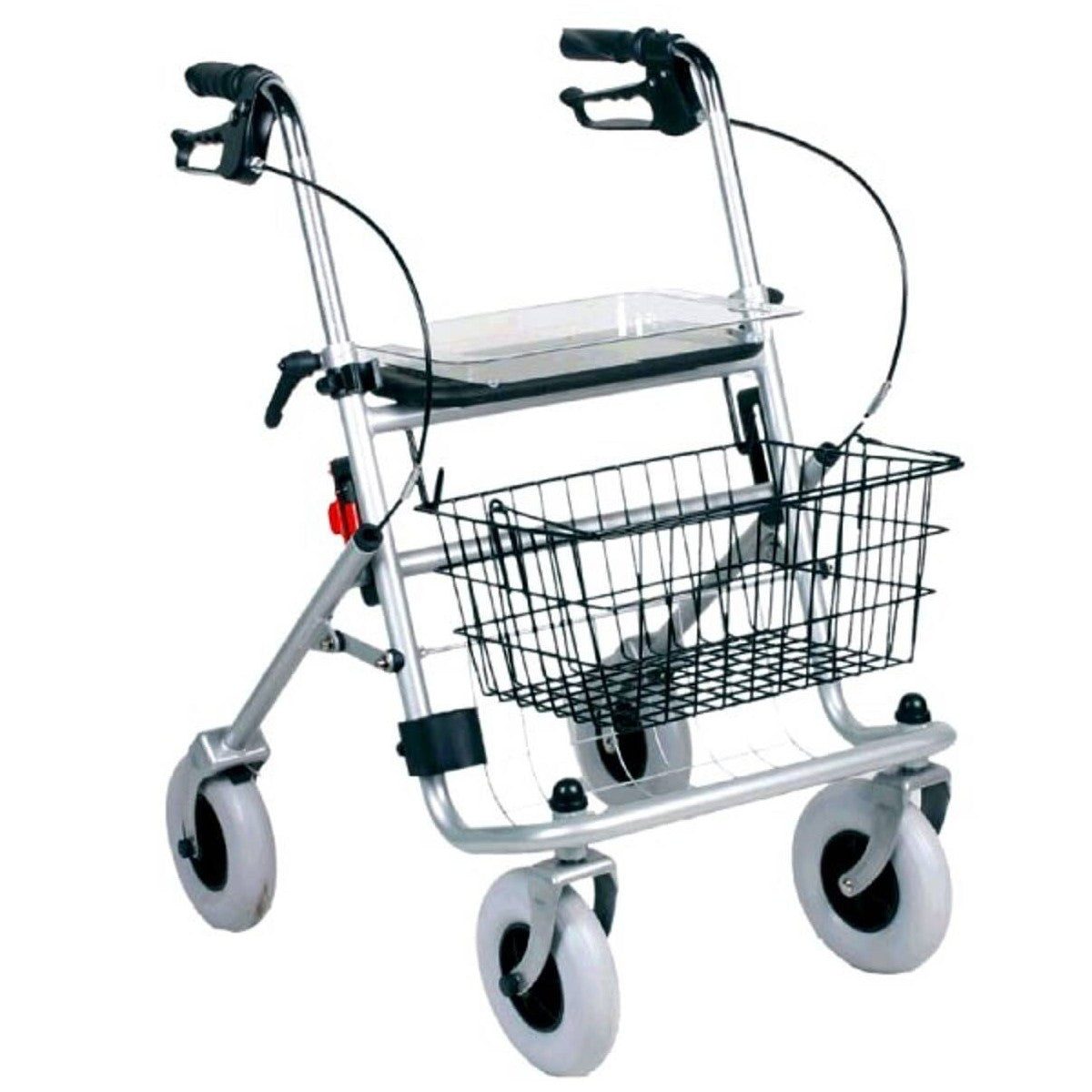 ROLLATOR PIEGHEVOLE CON QUATTRO RUOTE