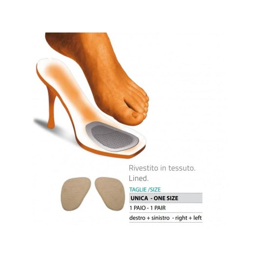 MINI CUSCINETTO INVISIBILE IN GEL-TESSUTO - SAFTE ORIONE OK PED ART.113 SOLETTA RIVE 1 PAIO