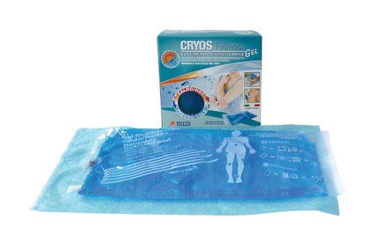 Cryos farma gel cuscinetto riutilizzabile caldo/freddo