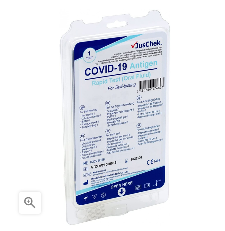 Test Salivare rapido Covid-19 Antigen