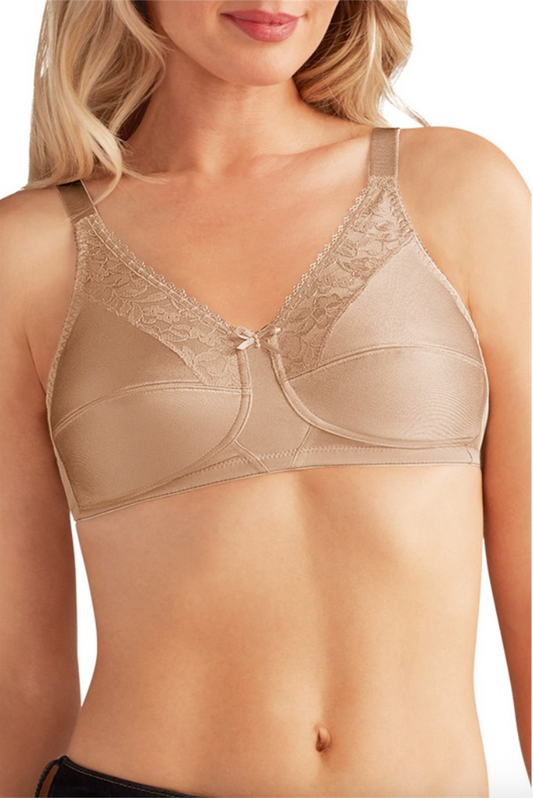 Reggiseno per Mastectomia - Amoena "NANCY" No Ferretto Soft Cup Reggiseno-scarti liquidi Mastectomia Reggiseno-Nude
