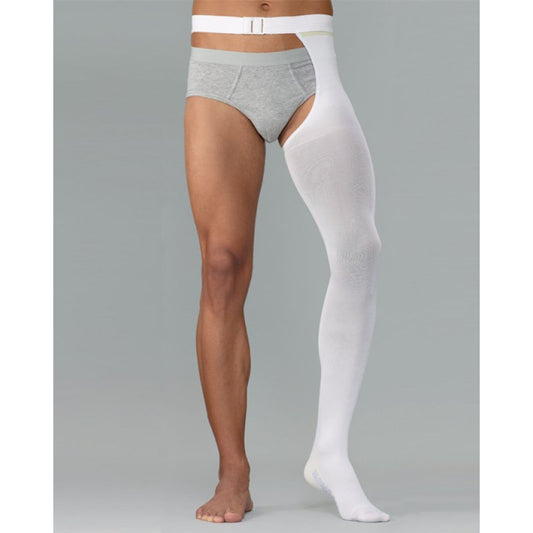 Monocollant unisex Ambidestro Anti-trombo-embolica con punta ispezionabile a compressione graduata 18-21 mmHg