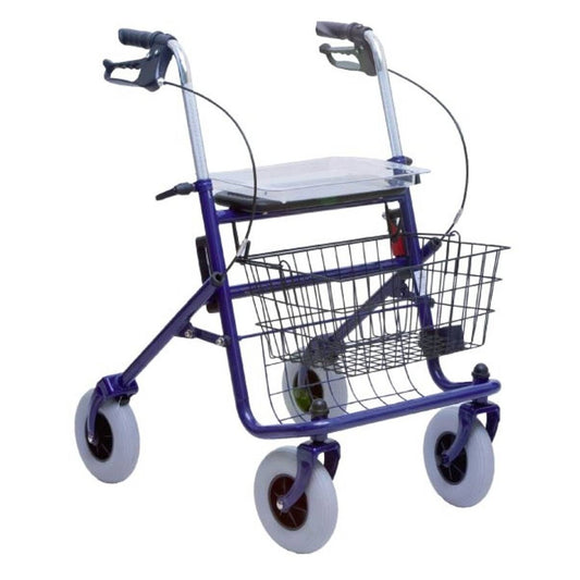 ROLLATOR PIEGHEVOLE CON QUATTRO RUOTE